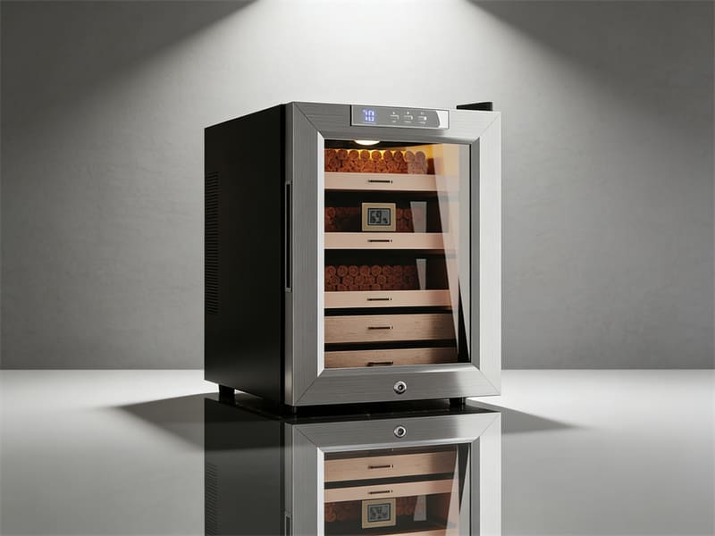 250 Count Woodronic Electric Cigar Humidor Review 4 Woodronic-Electric-Cigar-Humidor2