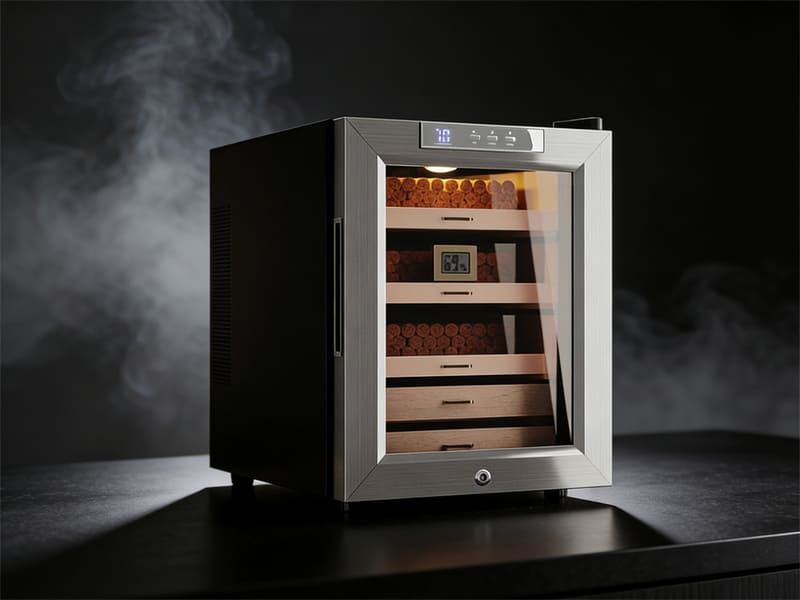 250 Count Woodronic Electric Cigar Humidor Review 5 Woodronic-Electric-Cigar-Humidor2